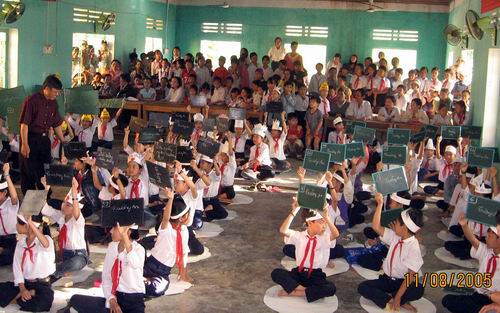 Các trường tiểu học tổ chức Hội thi “Rung chuông vàng”