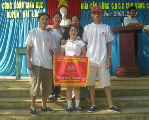 Công đoàn giáo dục Đại Lộc tổ chức giải cầu lông CBCC cụm vùng C bậc TH