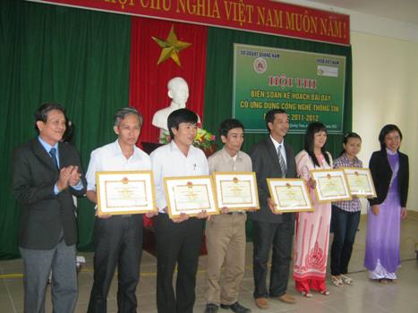 Hội thi biên soạn Kế hoạch bài dạy có ứng dụng CNTT cấp THCS tỉnh Quảng Nam