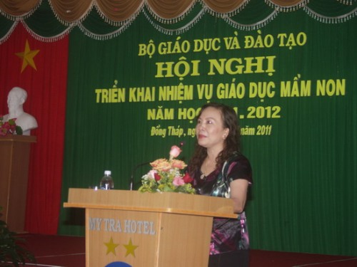 Quyết tâm thực hiện thắng lợi các nhiệm vụ trọng tâm năm học 2011-2012