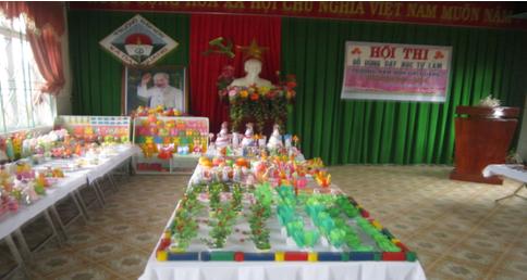 Trường MN Đại Quang tổ chức các Hội thi nhân ngày Liên hiệp Phụ nữ Việt Nam