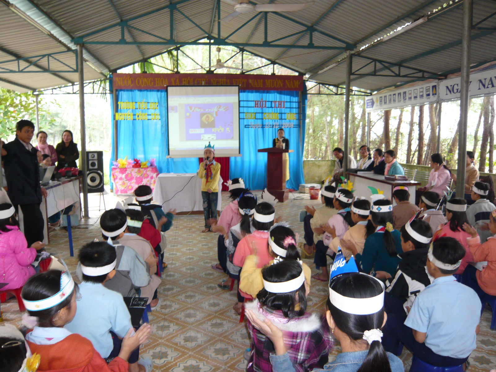 Trường TH Nguyễn Công Sáu tổ chức hội thi “Rung chuông  vàng”
